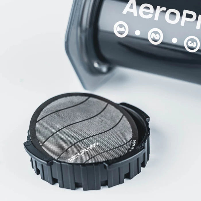 Aeropress steal filter
