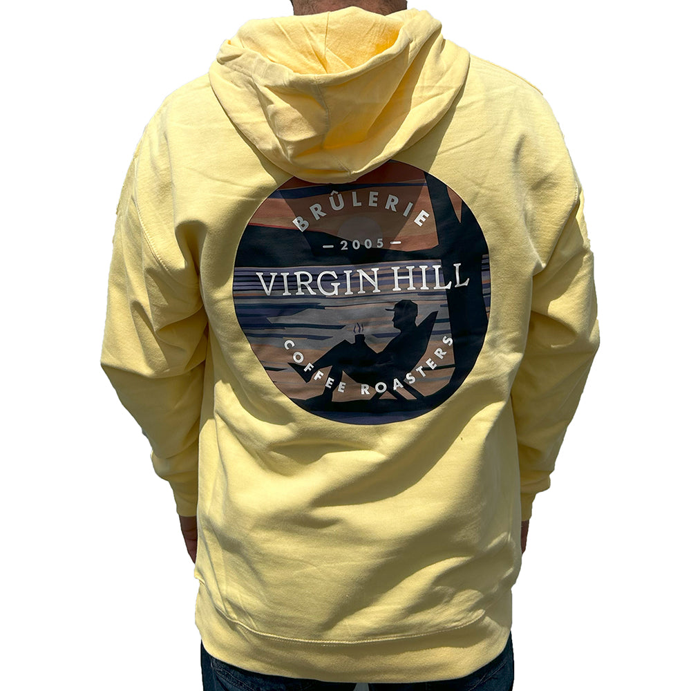 Hoodie jaune VH sunset