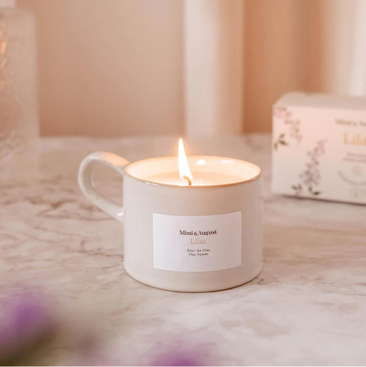 Lilac Candle