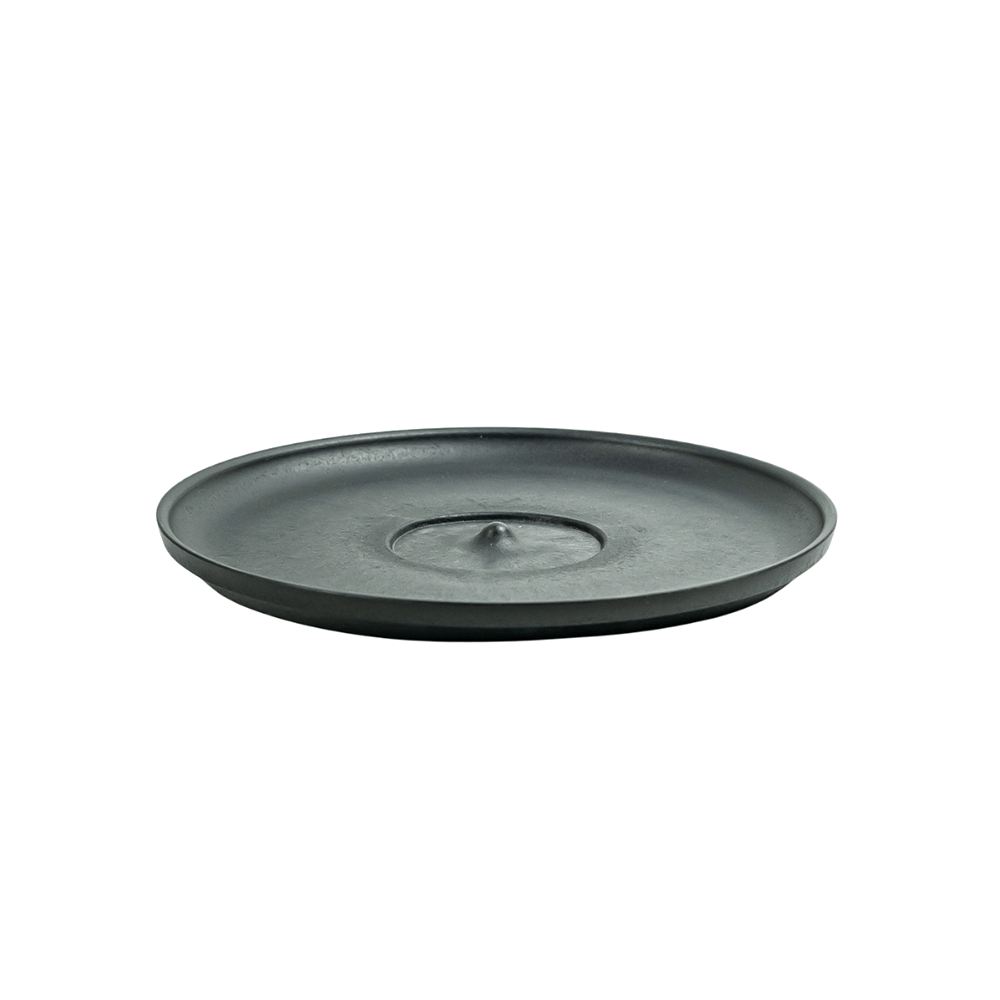 Black Huskee Charbon Saucer