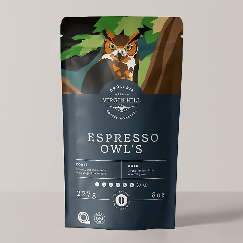 Espresso Owls Coffee Bag