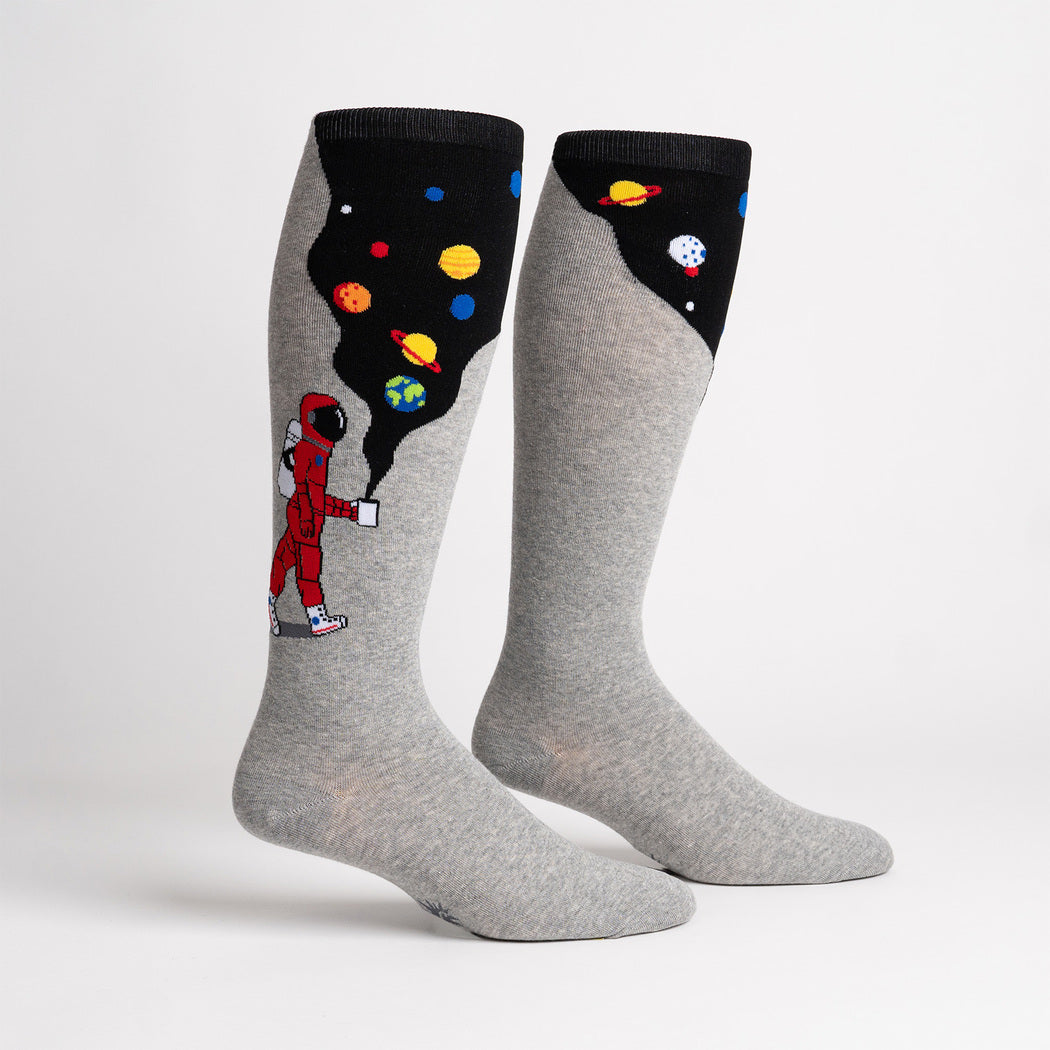 Moon Walk Knee High Socks