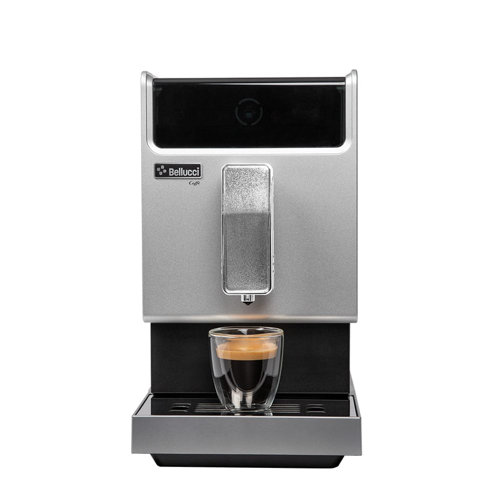 Front picture of the Bellucci Slim Caffè automatic espresso machine