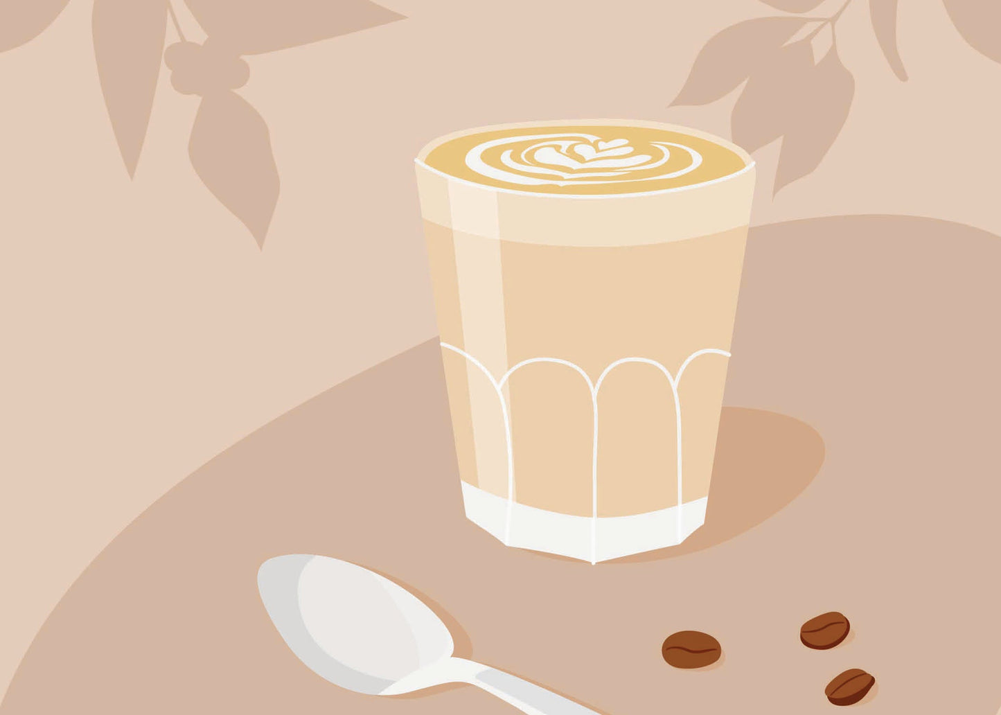 A delicious cortado is easy to make at home!