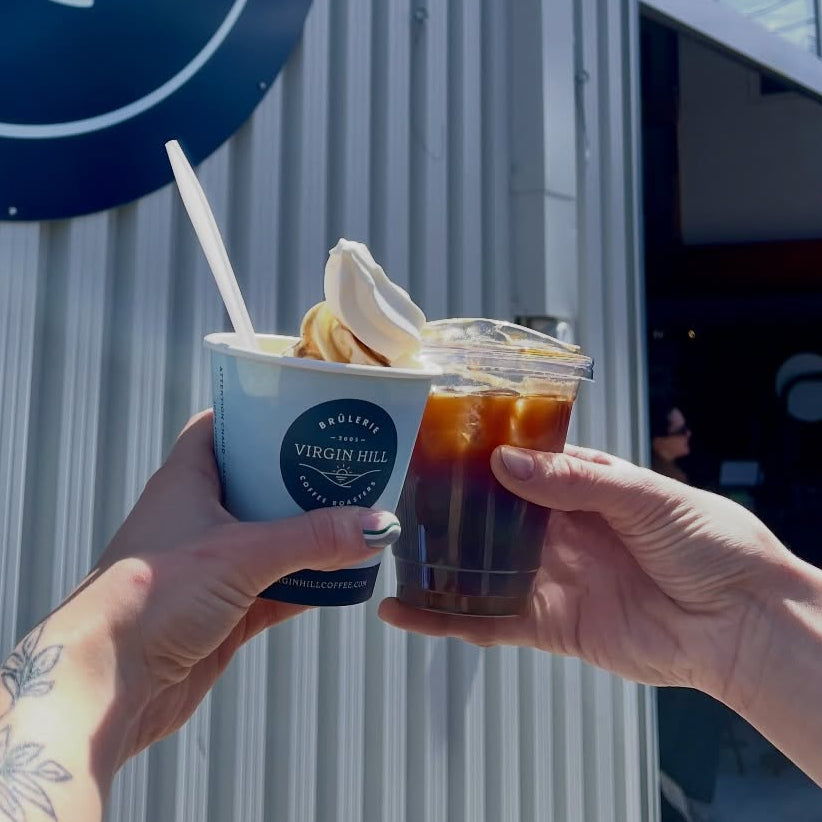 Ice cream and cold brew