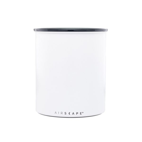 Airscape Kilo Coffee Canister Matte White