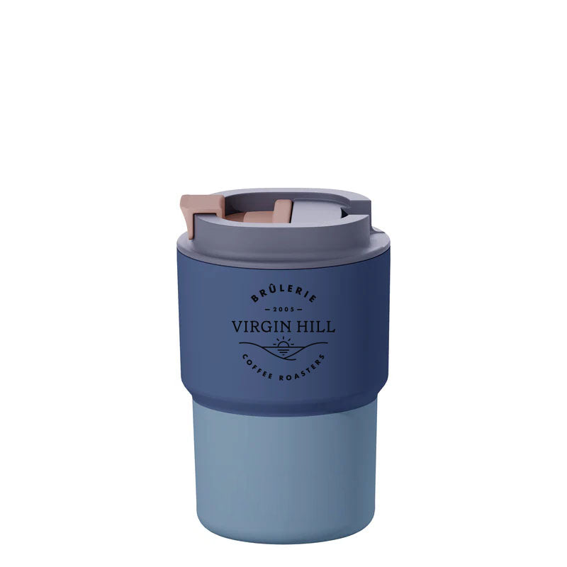 Blue 16oz cup togo