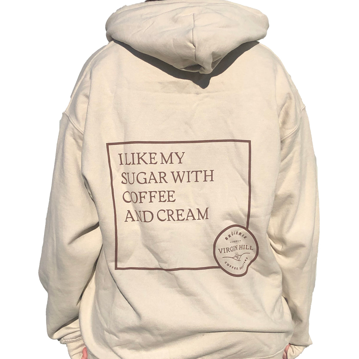 Hoodie beige Sugar VH