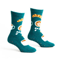 A Lil’ Bit Flaky Socks