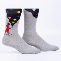 Moon Walk Crew Socks