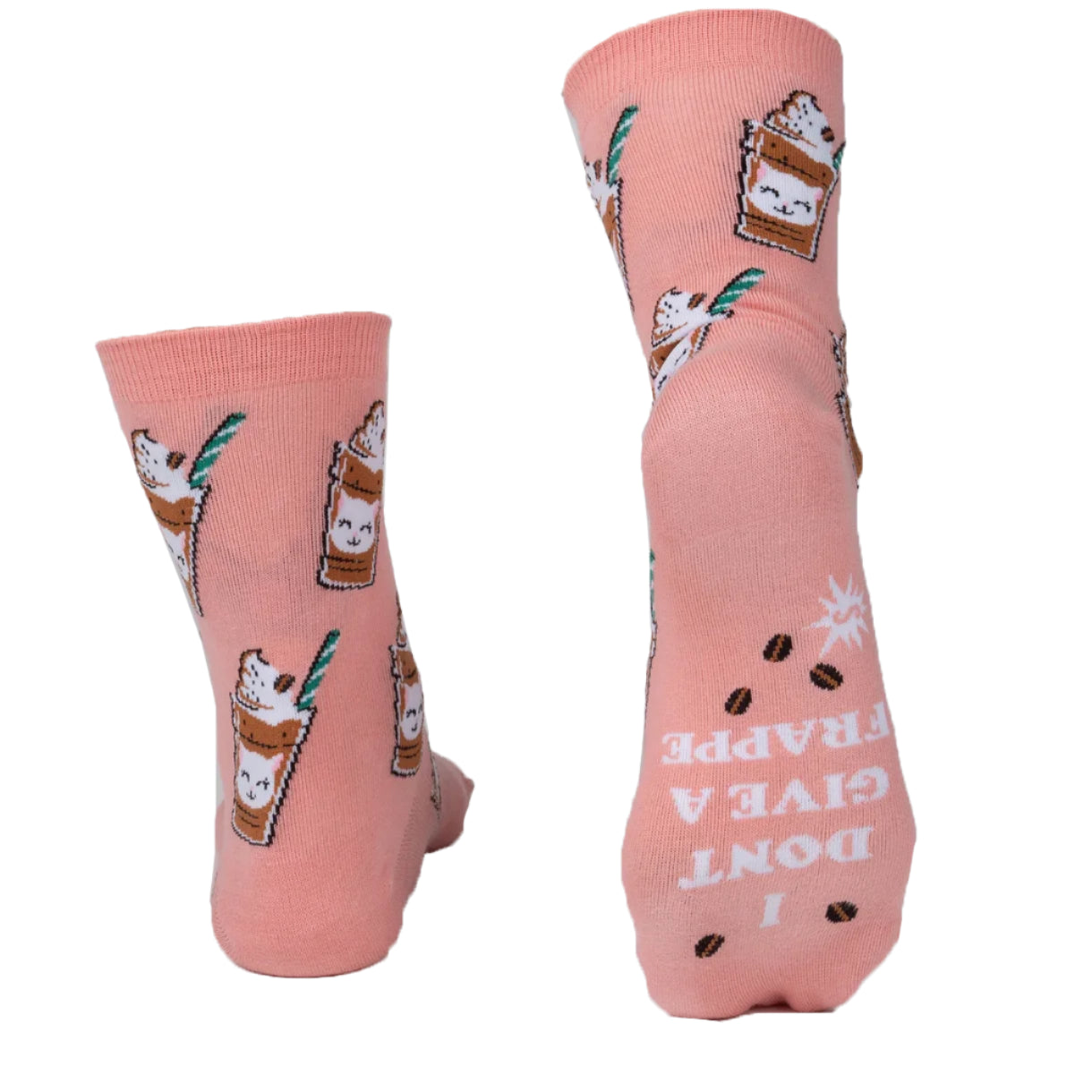 Cat-paccino socks picture