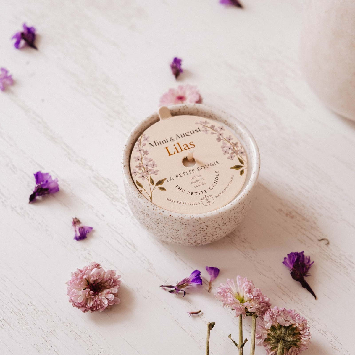 Lilac Candle 