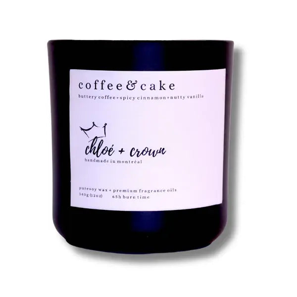 Chloé & Crown Coffee and Cake 12oz Candle