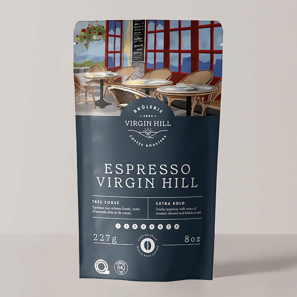 Espresso Virgin Hill Coffee Bag