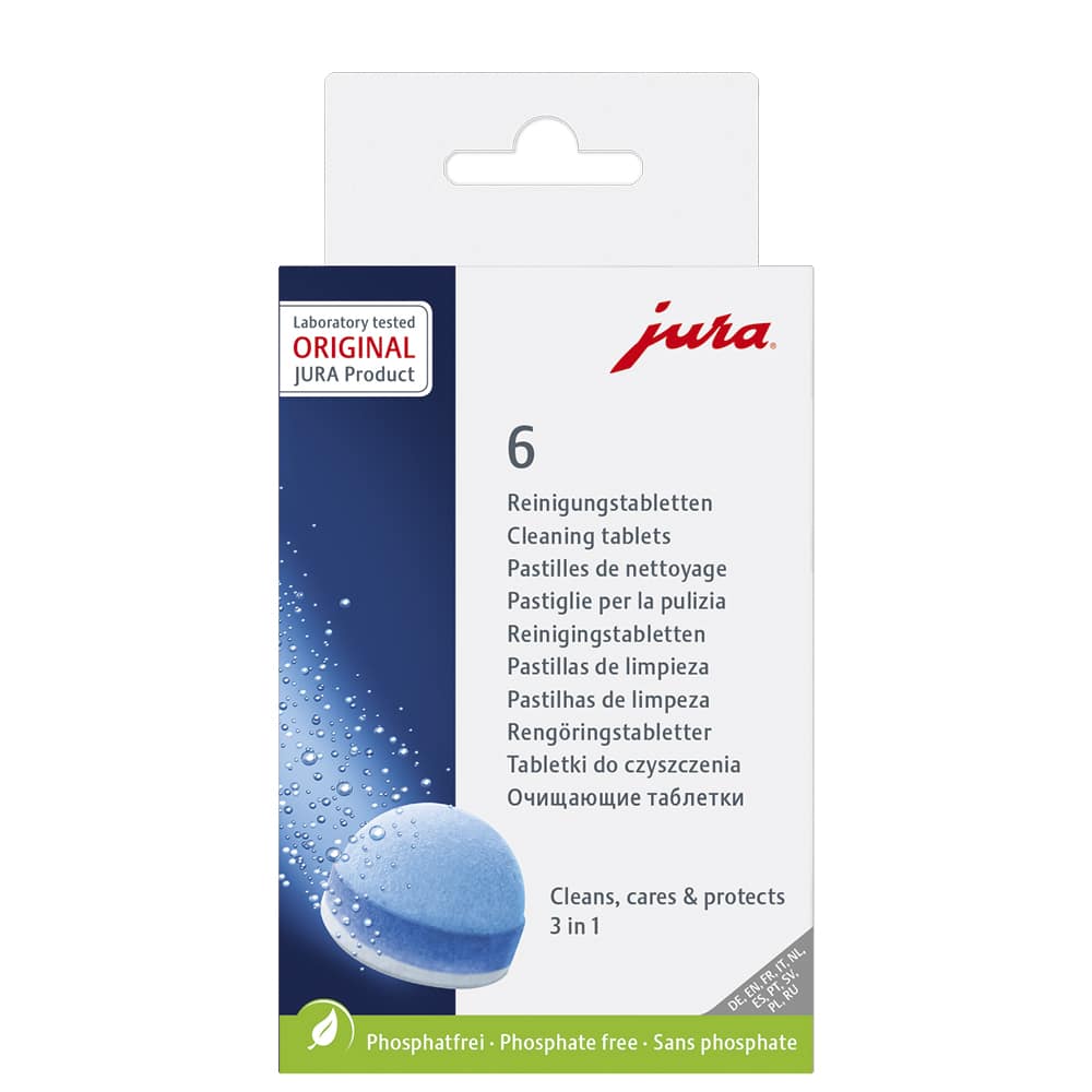 JURA 2 phase Cleaning Tablets x6