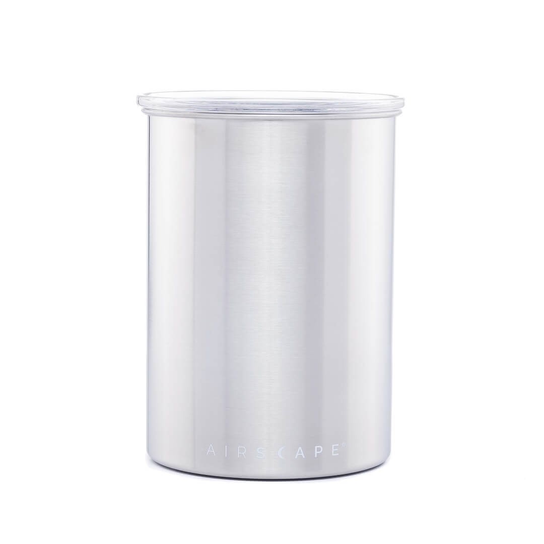 Airscape 500g Brushed Steel Coffee Canister
